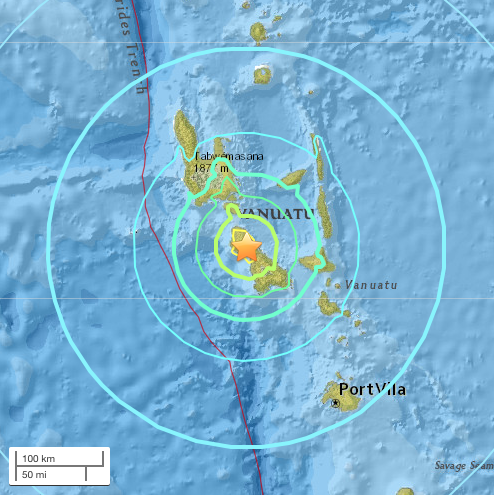 Terremoto De 7.0 Sacude Vanuatu