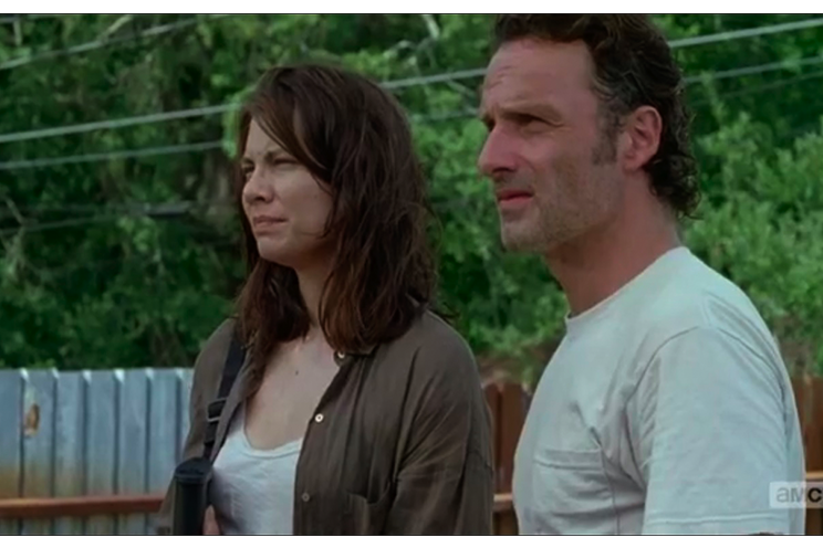 The Walking Dead Rick Y Maggie Protagonizan La Primera Imagen Oficial Del Regreso De La 3286