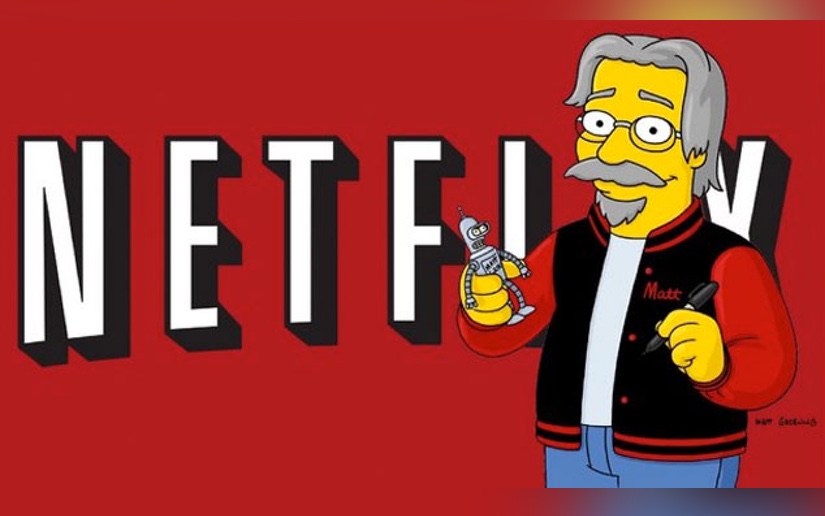 Matt Groening hará serie animada para Netflix