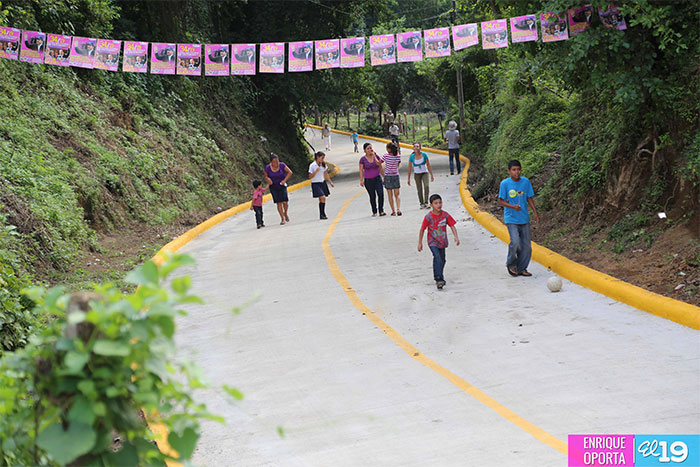 Inauguran Mejoramiento Vial En Comunidad Las Viudas