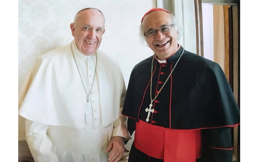 Papa Francisco recibió al Cardenal Leopoldo Brenes