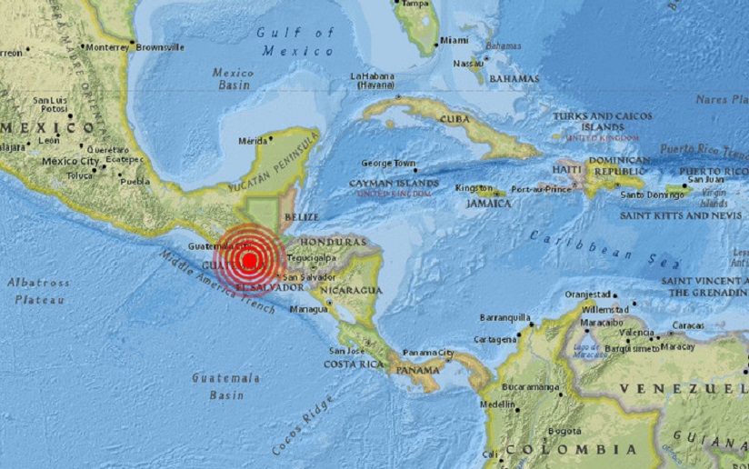 Fuerte Sismo De Sacude Guatemala