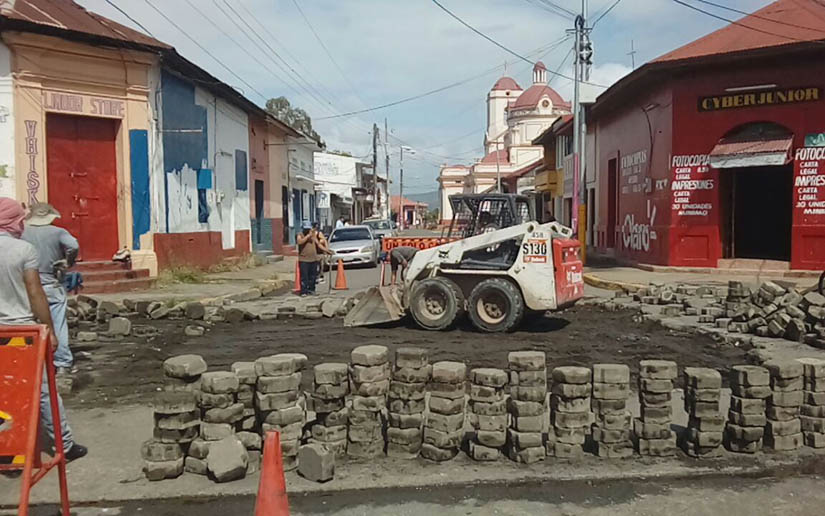 Avanzan Labores De Reparaci N Y Rehabilitaci N De Las Calles De Masaya