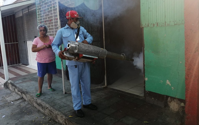 Minsa fumiga viviendas del barrio Monseñor Lezcano