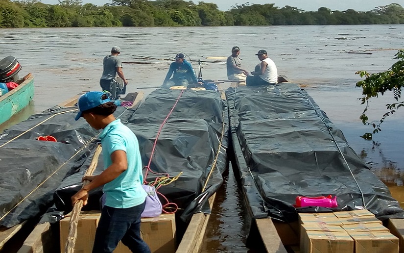 Inicia distribución de la merienda escolar en las comunidades del Río Coco