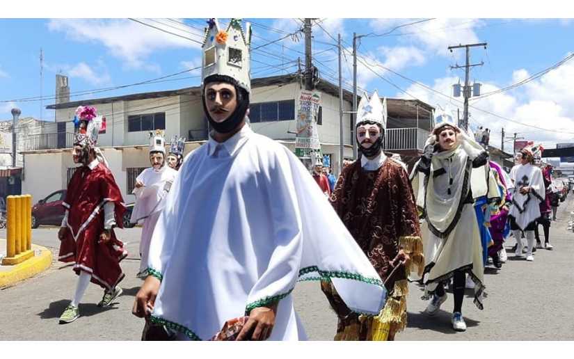 Los Diablitos recorren Jinotepe en celebración de las fiestas de