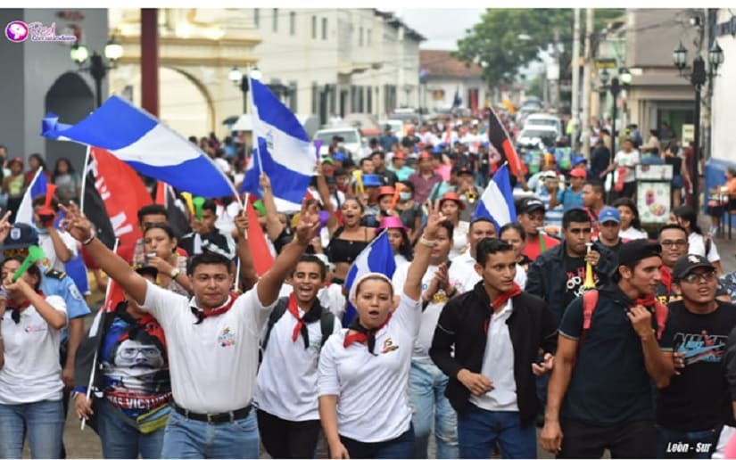 Celebran A Os De Fundaci N De Juventud Sandinista