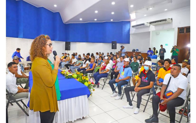 Presentan Plan Managua A L Deres Juveniles Del Distrito Iii