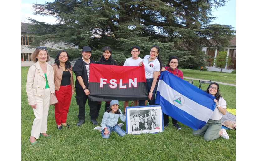 Delegación de Nicaragua celebra el Día de la Dignidad Nacional en