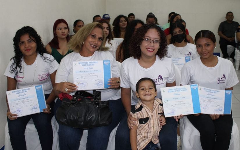 Inatec entrega certificados a protagonistas de cursos técnicos y