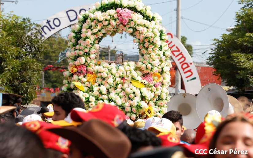 Fiestas a Santo Domingo de Guzmán celebran la paz y la vida en Nicaragua