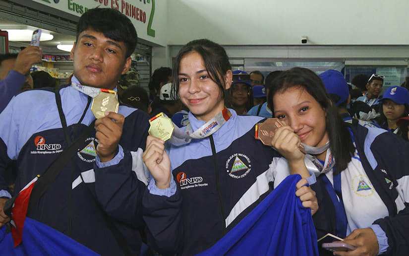 Nicaragua gana 89 medallas en VI Juegos Deportivos Escolares  Centroamericanos y del Caribe