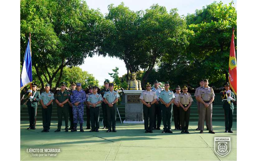 Ej Rcito De Nicaragua Conmemora Al H Roe Nacional General De Divisi N