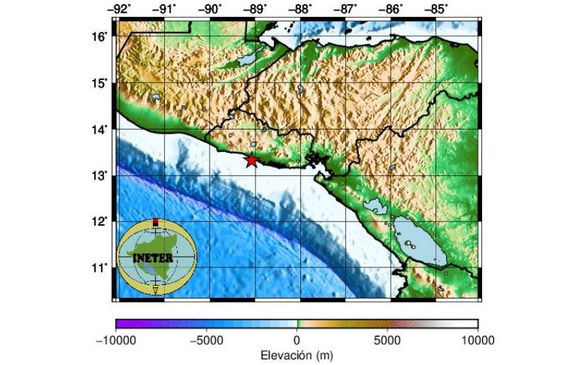 Nicaragua Sismo De Magnitud 6 1 Sacude Territorio Nacional