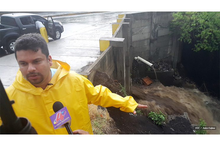 Alcald A De Managua Supervisa Avance De Obras De Drenaje Ante Lluvia