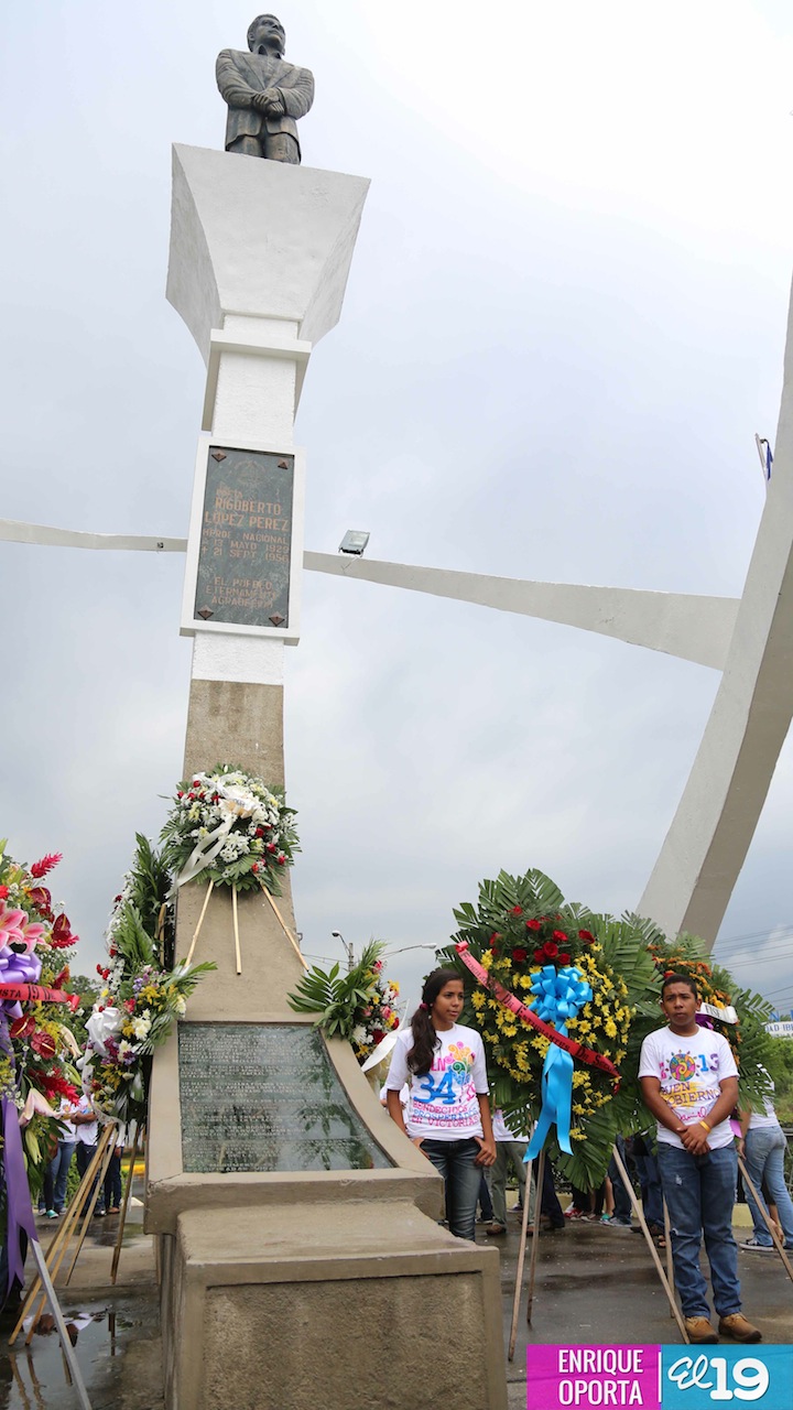 Juventud Sandinista Rinde Homenaje Al M Rtir Rigoberto L Pez P Rez