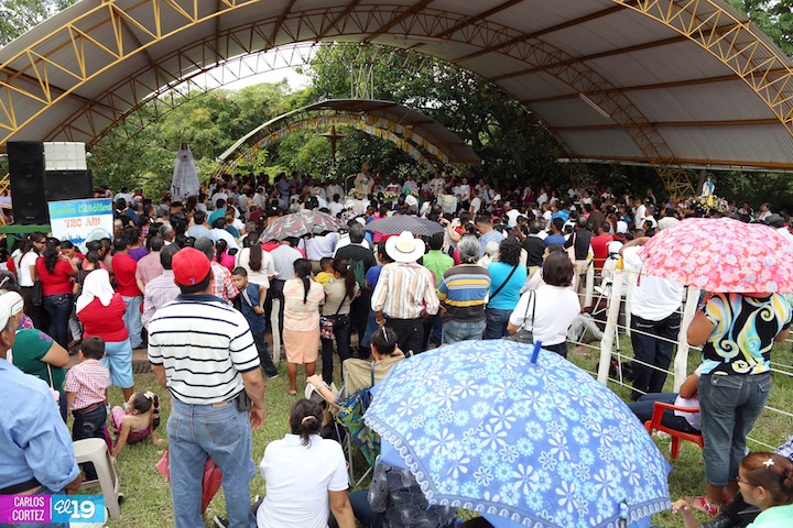 Devotos Celebran Aniversario De Aparición De Virgen De Cuapa