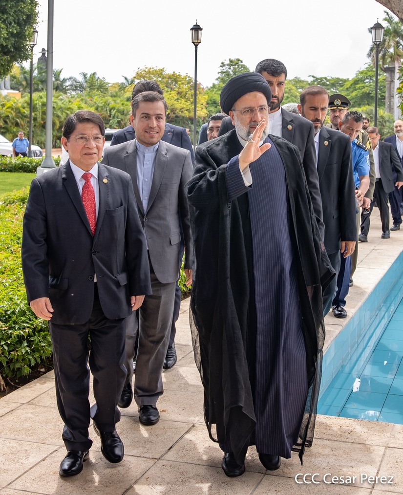 Presidente de Irán Ebrahim Raisi realiza visita oficial en Nicaragua