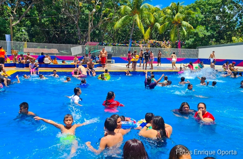 Familias Disfrutan Su Fin De Semana En Centro Recreativo Xilonem