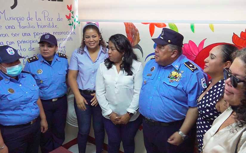 Policía Nacional inaugura Comisaría de la Mujer en La Paz Carazo