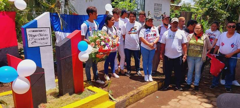 Rinden homenaje a los héroes que ofrendaron su vida en San Marcos Carazo