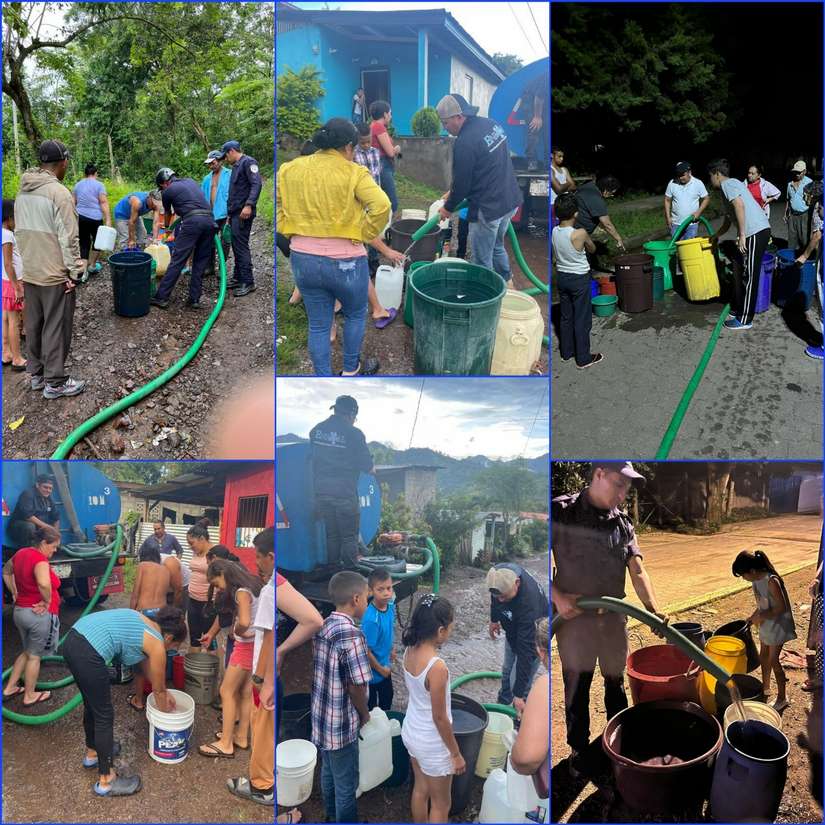 Enacal Normaliza El Servicio De Agua Potable En Yal