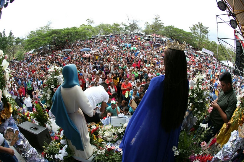 Nicaragua celebra 37 años de la aparición de la Virgen de Cuapa (+FOTOS)