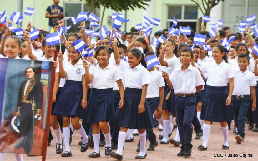 Nicaragua celebra las Fiestas Patrias promoviendo Paz y Bien