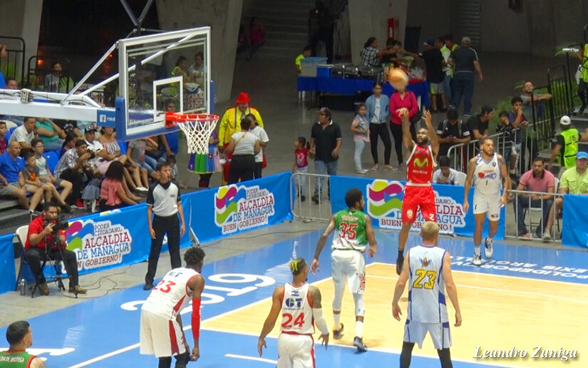 Realizan competencia de baloncesto en el polideportivo Alexis Argüello