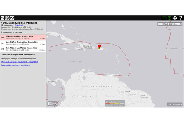 Un Sismo De Magnitud 6 5 Sacude Puerto Rico