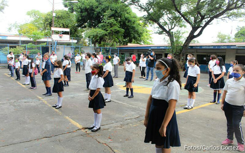Inician clases del segundo semestre del ciclo escolar 2020 en Nicaragua