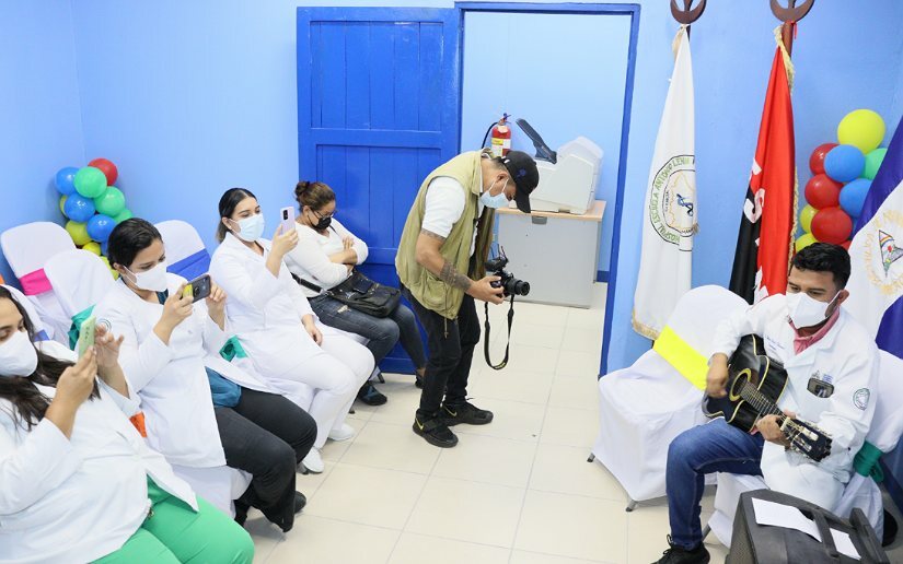 Nueva Sala De Espera En El Hospital Lenín Fonseca