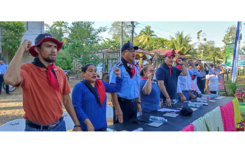 Nueva Guinea celebra acto en honor a los Héroes de la Columna Jacinto Hernández