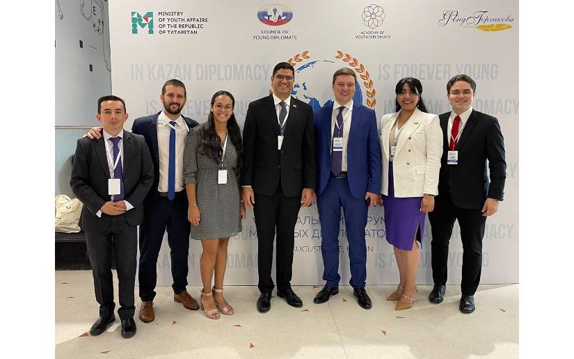 Nicaragua participa en el sexto Foro Global de Jóvenes Diplomáticos en Kazán, Rusia