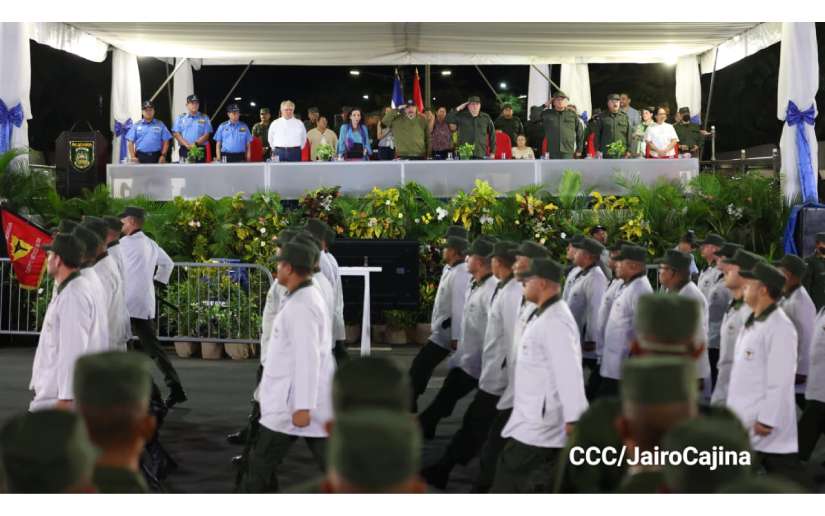 Desfile Militar En Conmemoración Del 44 Aniversario De Fundación Del Ejército De Nicaragua 1572