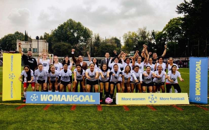 Embajada de Nicaragua asiste a inauguración del proyecto WOMANGOAL en México