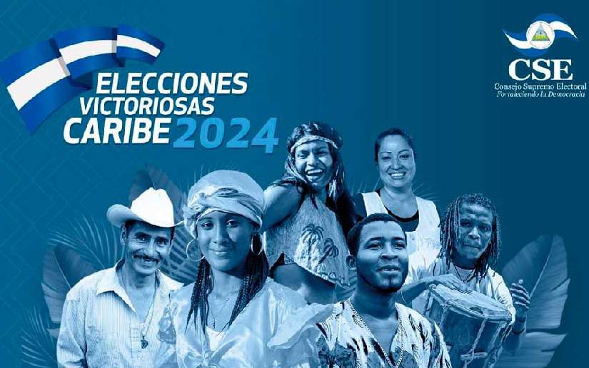 Cierre de campaña para las Elecciones Victoriosas Caribe 2024 en un ambiente de paz y alegría