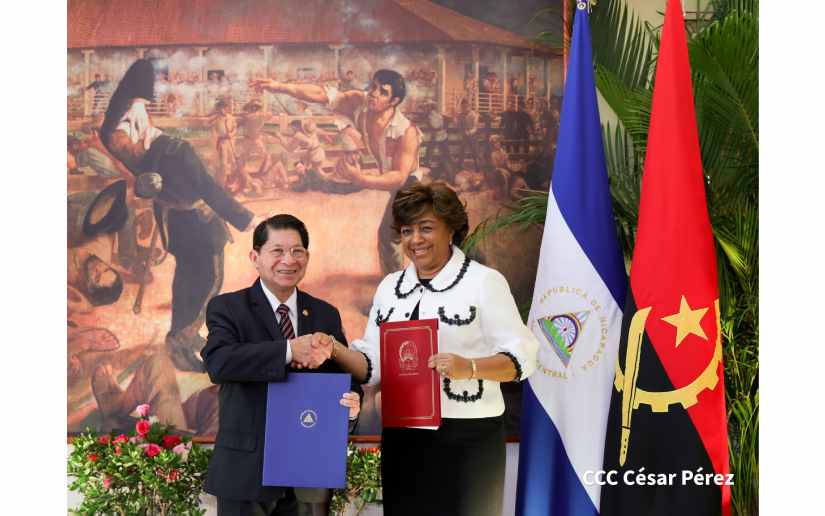 Nicaragua y la República de Angola suscriben importantes acuerdos para fortalecer lazos de hermandad