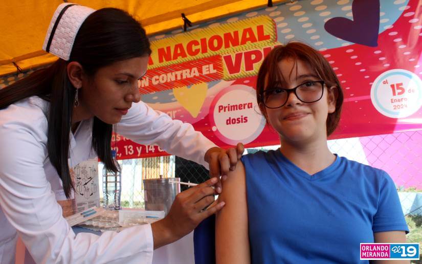 Nicaragua desarrollará Campaña de Vacunación de la Segunda Dosis contra el Virus del Papiloma Humano