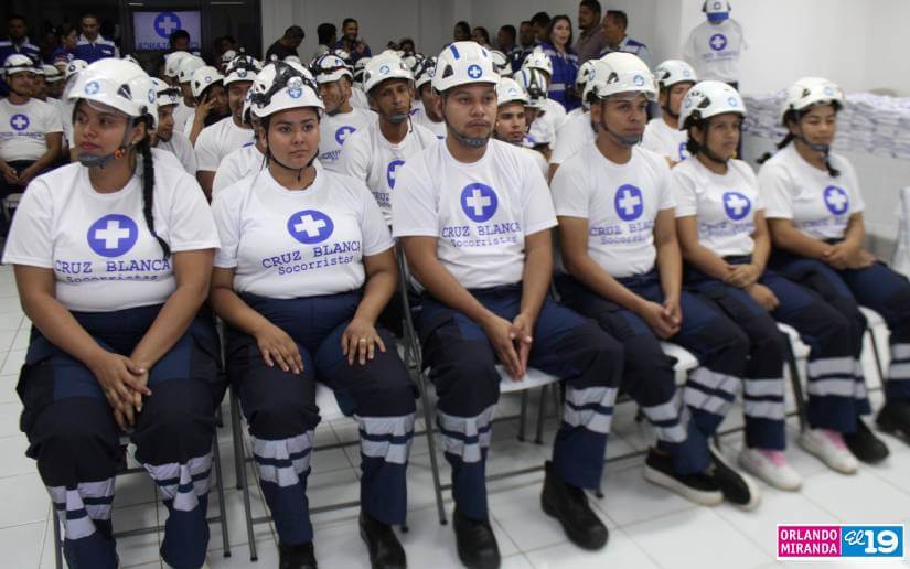 Cruz Blanca cumplirá su primer año al servicio y atención de las familias nicaragüenses