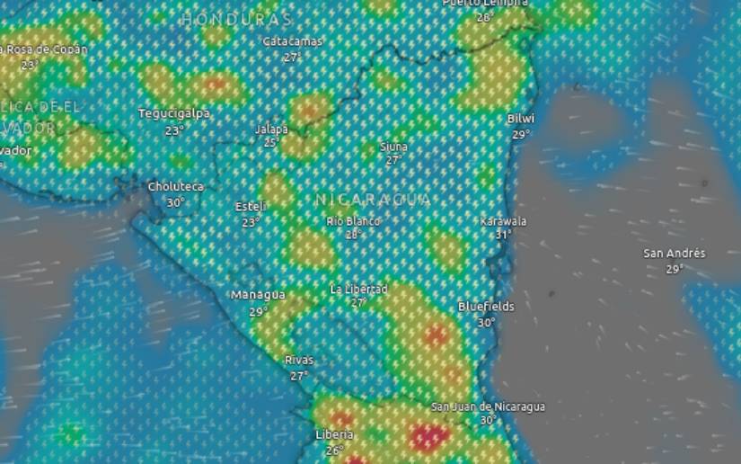 Lluvias incrementarán en los próximos días en el territorio nacional