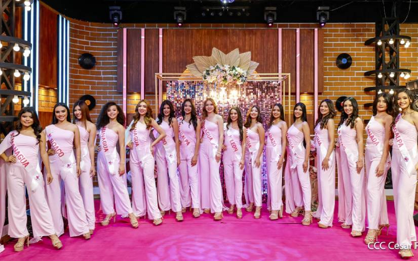 Elección de Miss Teen Nicaragua 2024 se realizará este domingo en el Teatro Rubén Darío