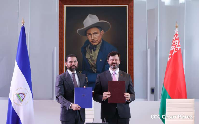 Nicaragua y Belarús firman acuerdos para fortalecer la cooperación bilateral