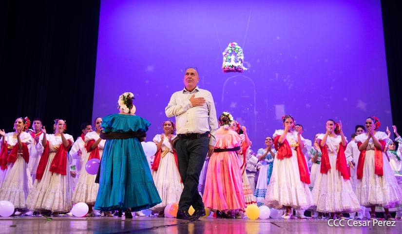 Celebramos los 55 años del Ballet Folclórico Nicaragüense del maestro Ronald Abud Vivas