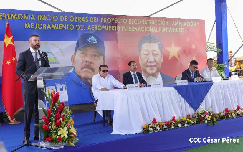 ¡Nicaragua conectada con el mundo! Inician obras en el Aeropuerto Internacional Punta Huete