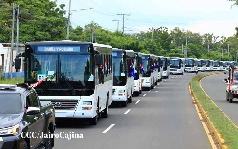 Gobierno de Nicaragua entregará unidades de buses a cooperativas de transporte intermunicipal