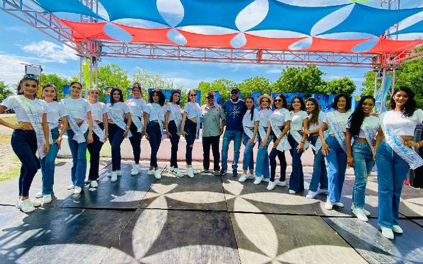 Candidatas del certamen Reinas Nicaragua recorren sitios turísticos del departamento de Carazo