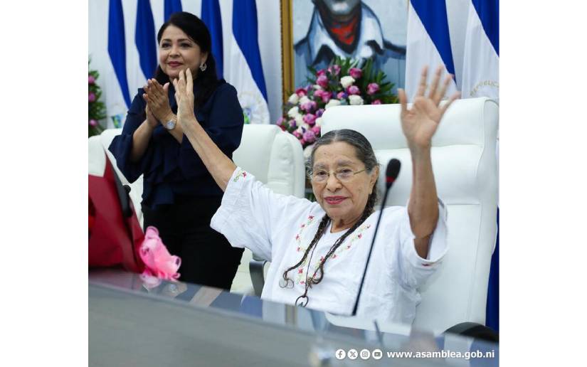 Honramos a la Guerrillera Gladys Báez por su sandinismo inquebrantable