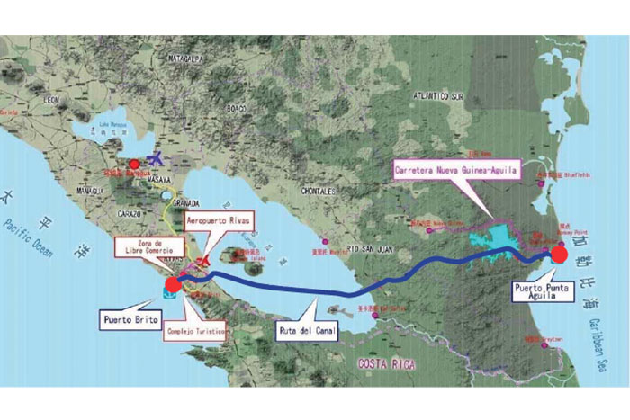 Canal Interoceánico entre los proyectos de infraestructura más importantes de América Latina